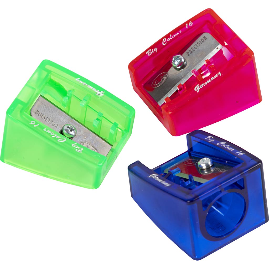 Pencil Sharpener, dia. 16 mm, Colour may vary