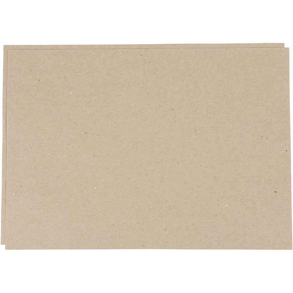 Kraft Paper, A4, sheet 210x297 mm, 135 g, grey brown, 500 sheet
