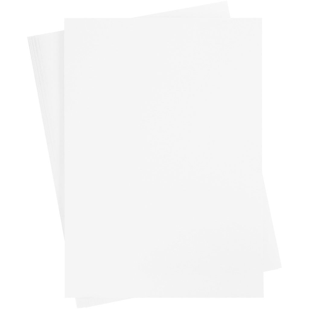 Card, sheet 50x70 cm, 270 g, white, 10 sheet
