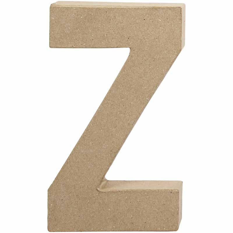 Letter, Z, H: 20,2 cm, W: 11,2 cm, thickness 2,5 cm