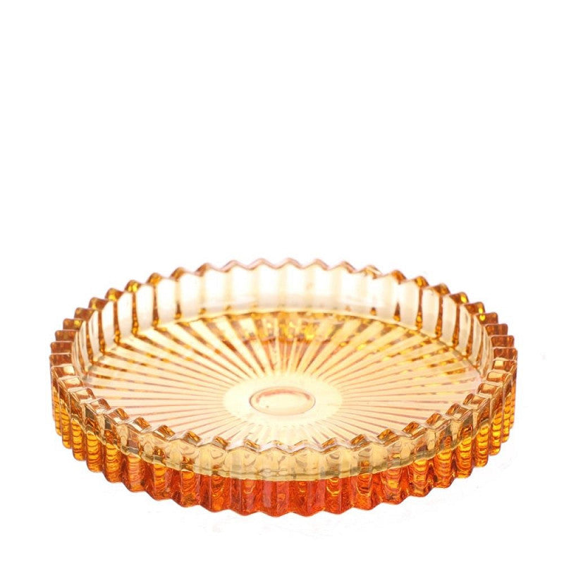 Glass Dishes Kate Ø10 h.6,5 cm Mustard