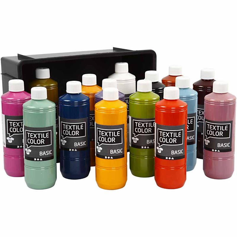 Textile Color, assorted colours, 15x500 ml