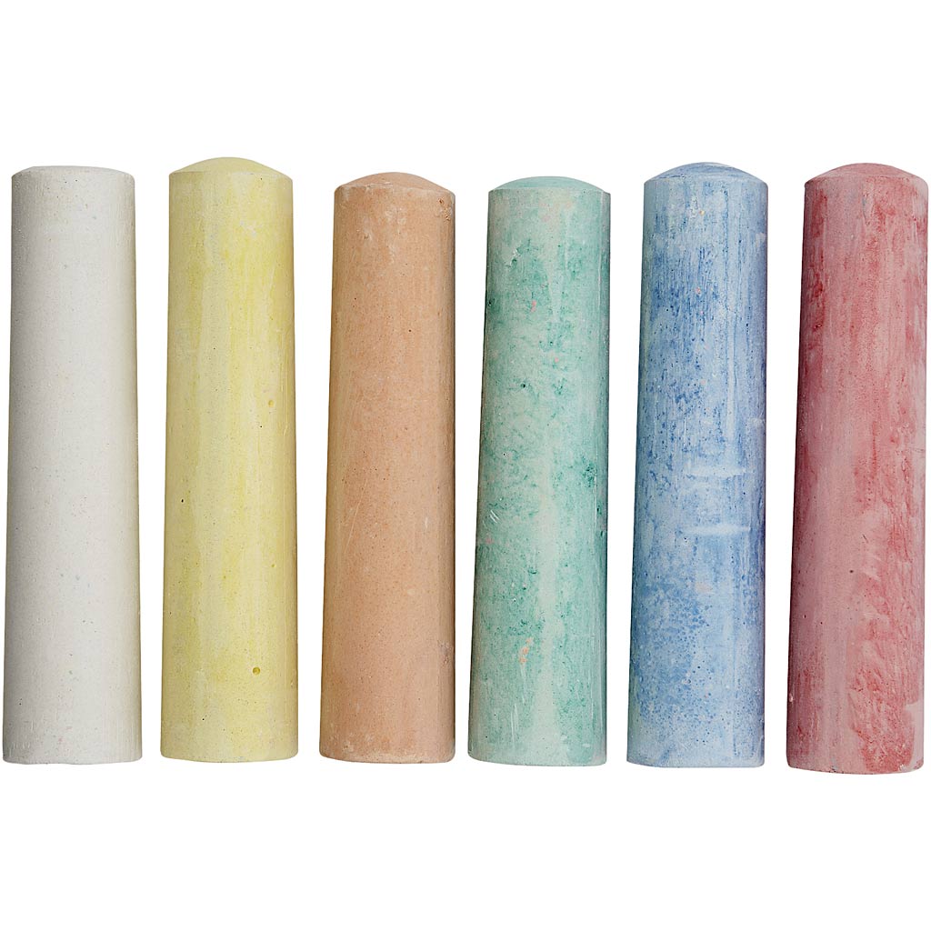 Street Chalk, 6 pc