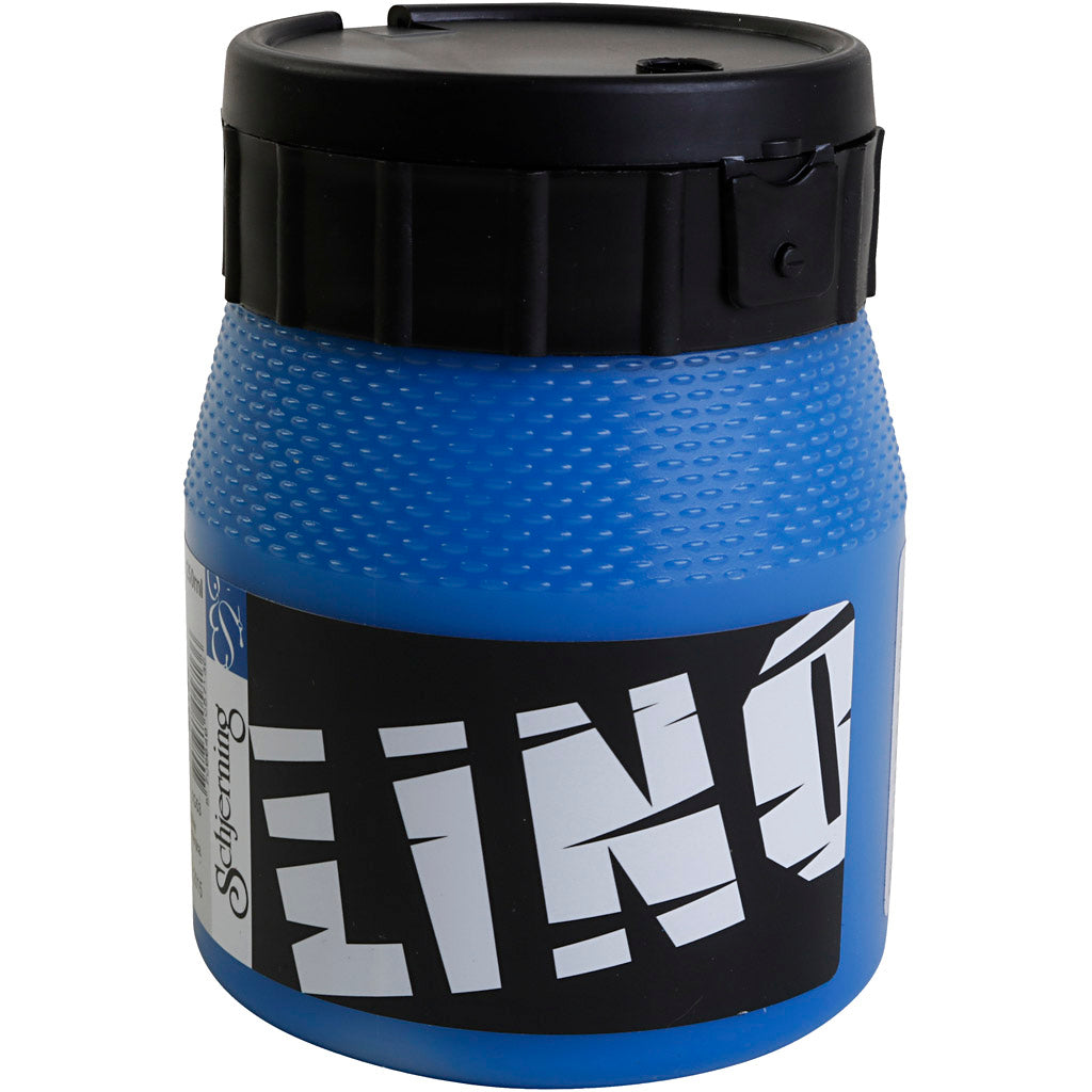 Lino Printing Ink, blue, 250 ml/ 1 tub