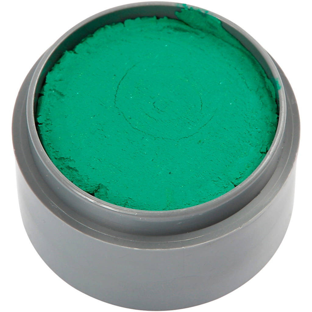 Water-based Face Paint, green, 15 ml/ 1 tub