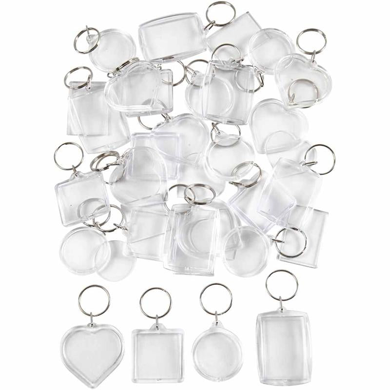 Key Rings, size 40-50 mm, 100 pc