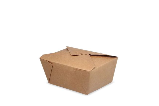 Oriental Meal box 9x6,3x11,3 cm 750ml kraft (450 pcs)