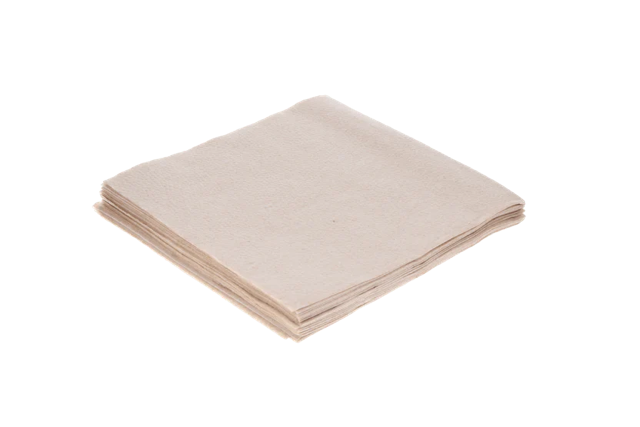 Napkin 1 ply Paper 1/4 Fold 33x33cm kraft (4.000 pcs)