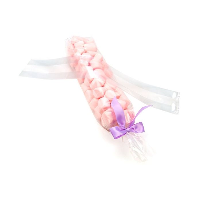 Plastic Bags 7.6x5.1x45.7cm with side gusset