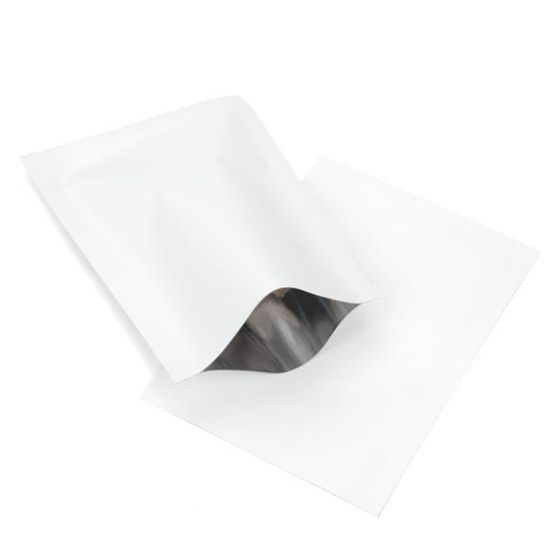 Plastic Bags White 9x9.5cm Tamper-proof Heat sealable