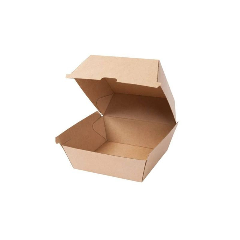 Take-away Box Brown, 16.8x15.4x9.8 cm, square (200 pieces)