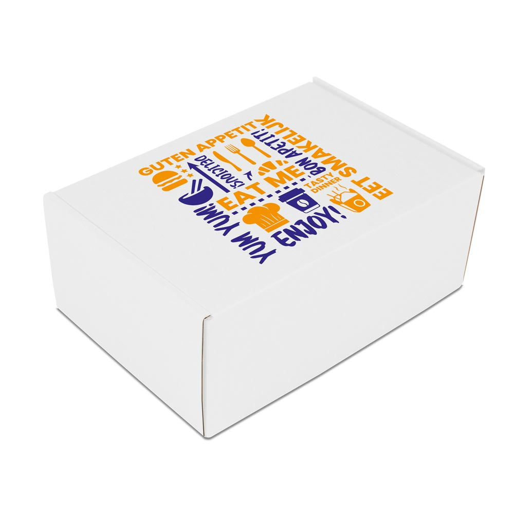 Take-away boxes 39x30x14cm White (50 pcs)