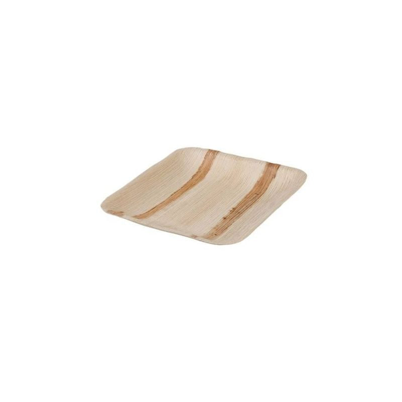 Square plate Palm leaf 15x15cm (200 pieces)