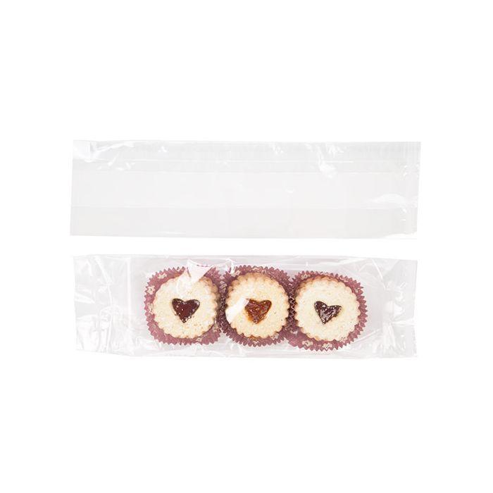 Plastic Bags 8.9x5.7x30.5cm with side gusset