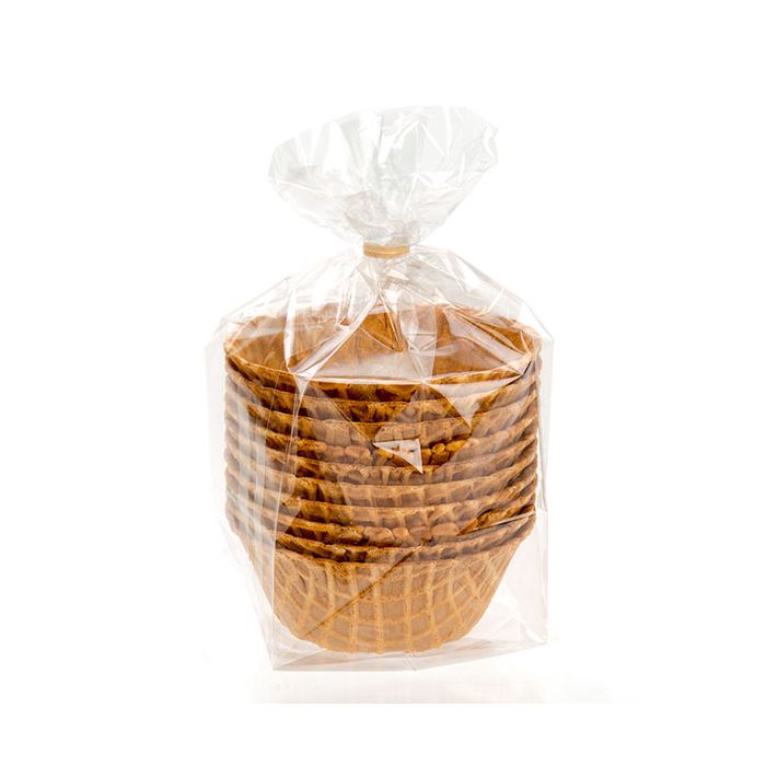 Block Bottom Bags Super Clear 10.2x10.2x22.9cm