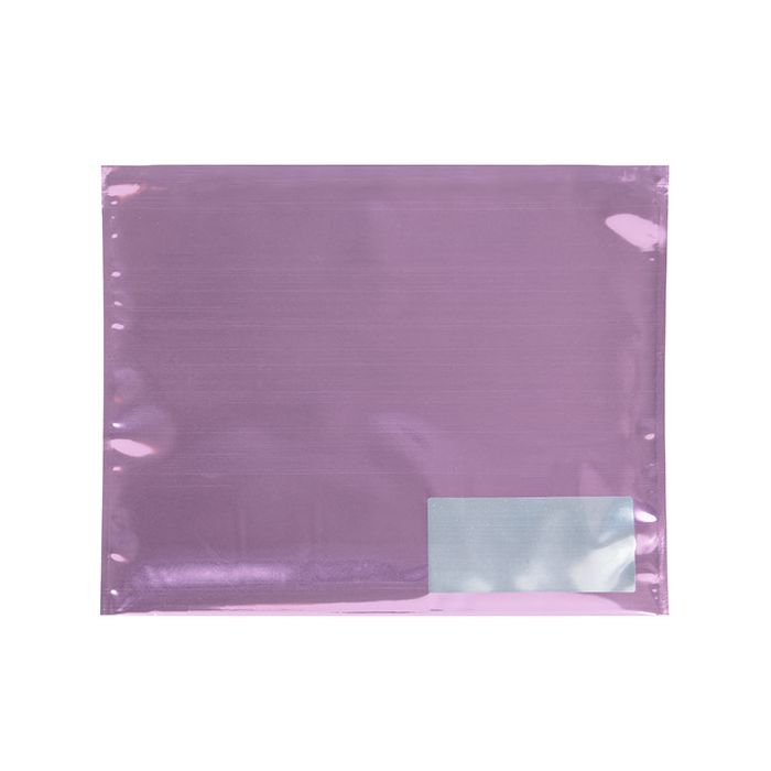 Metallic Pink Glamour Mailer + Window 30,5 x 23 cm