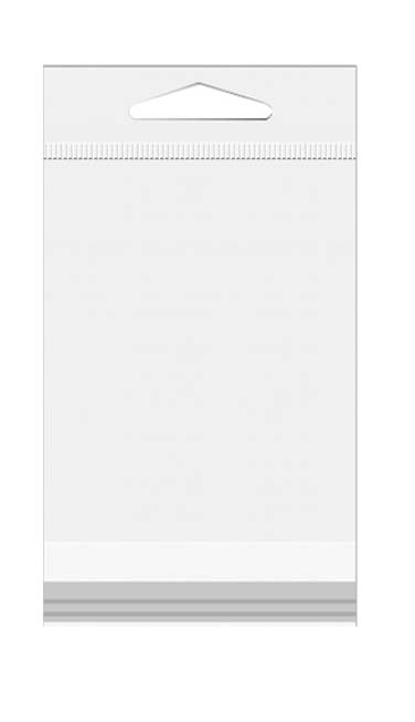 Headerbags 13x15.9cm Reclosable and Crystal Clear