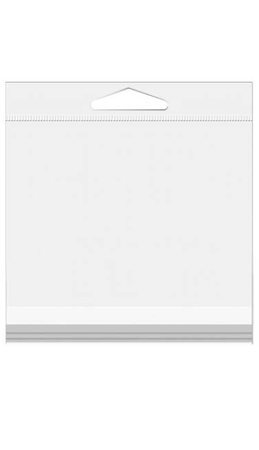 Headerbags 7.6x7.6cm Reclosable and Crystal Clear (500 pieces)