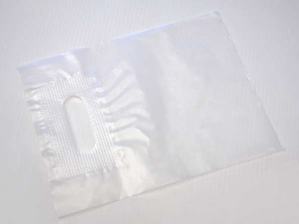 Plastic Carrier Bags Transparent 33x38cm
