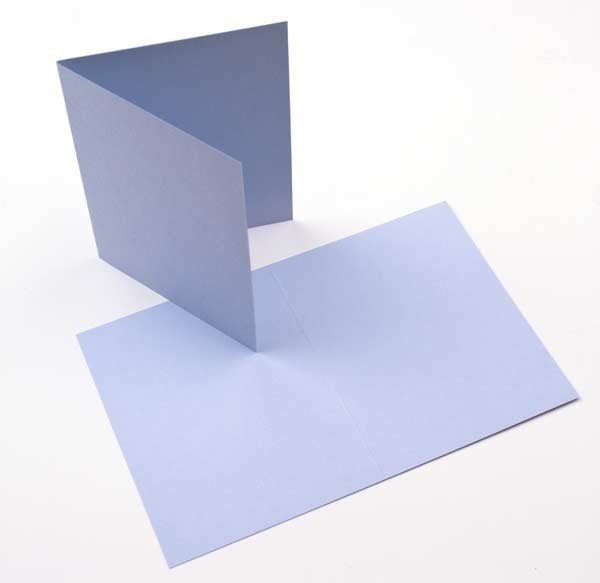 Cards light Blue 17.8x12.4cm