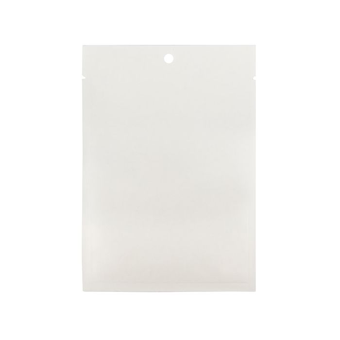 Kraft Bags White Eco-fiendly 10,2x15,2 cm Sealable