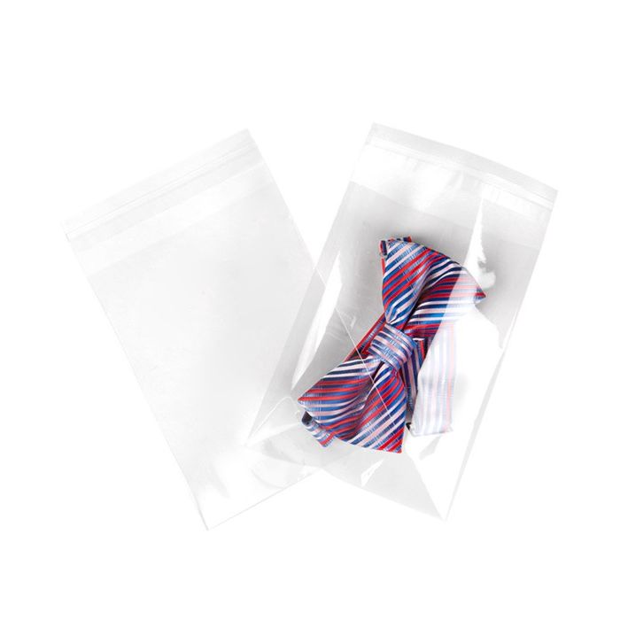 Plastic Bags 11.9x16.2cm Transparent and reclosable (100 pcs)