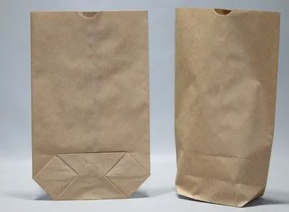 Cross Bottom Bags Kraft (content 1.5kg) 19x29cm - 1 ply 70 grs