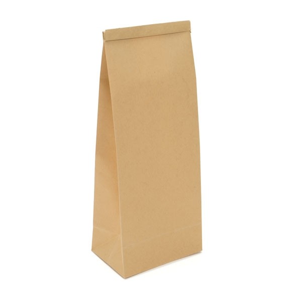 Kraft Bags Brown Reclosable 10.8x6.4x26.7cm