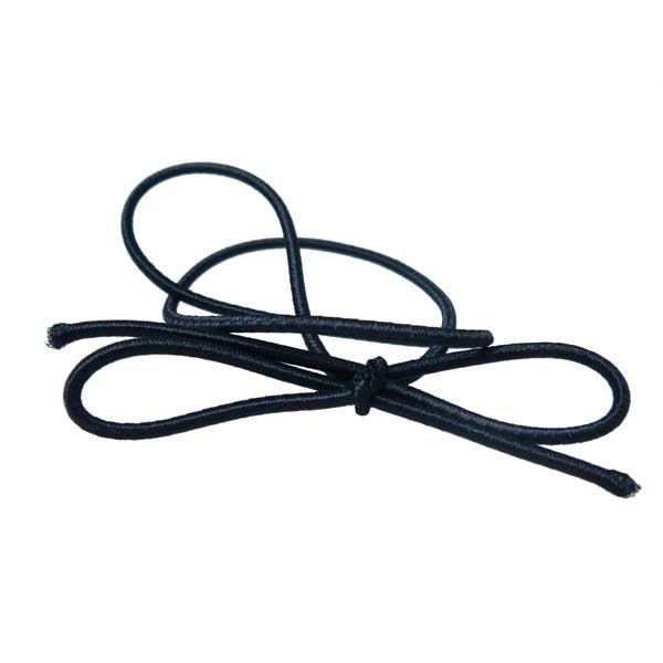 Ruban élastique de décoration Vinyle Stretch à dérouler noir 25.5cm  (50 Pièces)  [10SB]