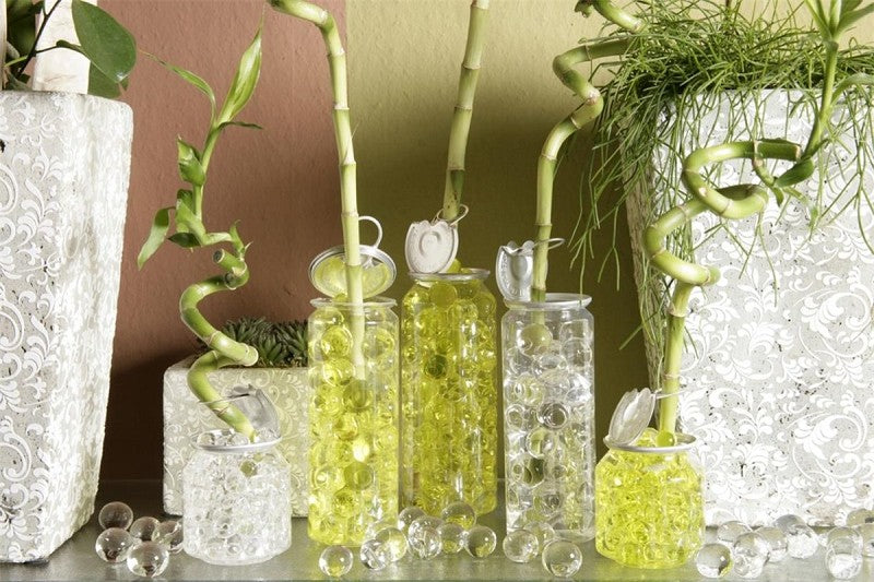 Perles d'eau jaune 10-12 mm (1 boîte) [IFS-10333]