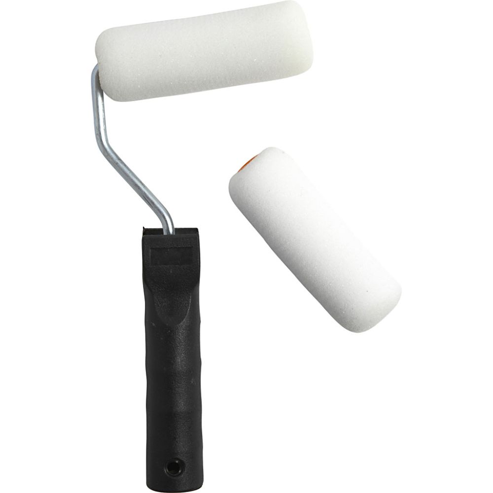 Farbroller mit Griff, B 10 cm, 1 Set [HOB-10475]