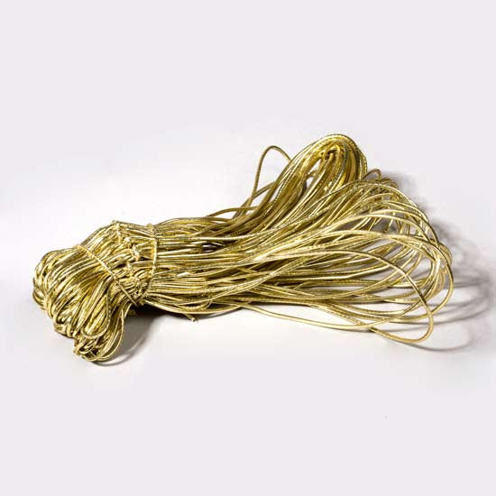 Dekogummi Metallisch Gold - 40.5cm (50 Stück) [16MG]