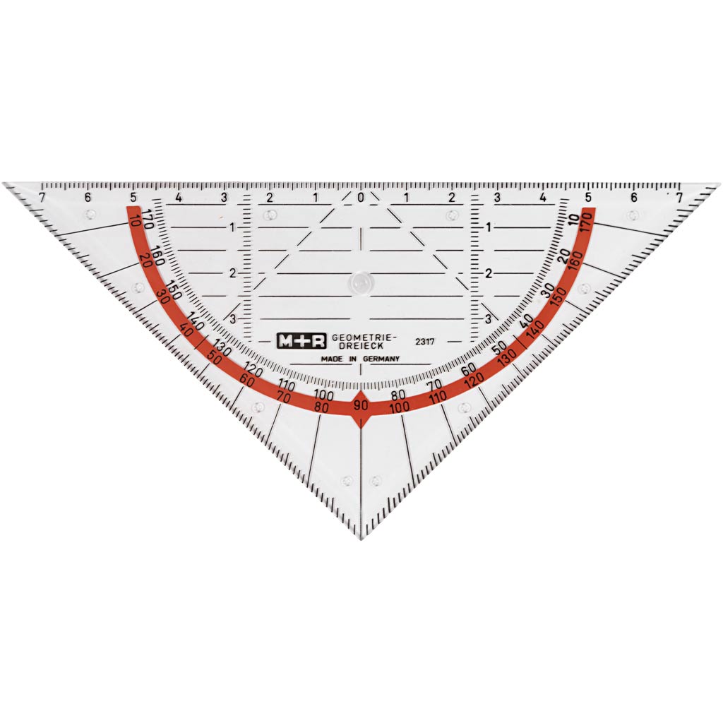 Protractor, W: 16 cm