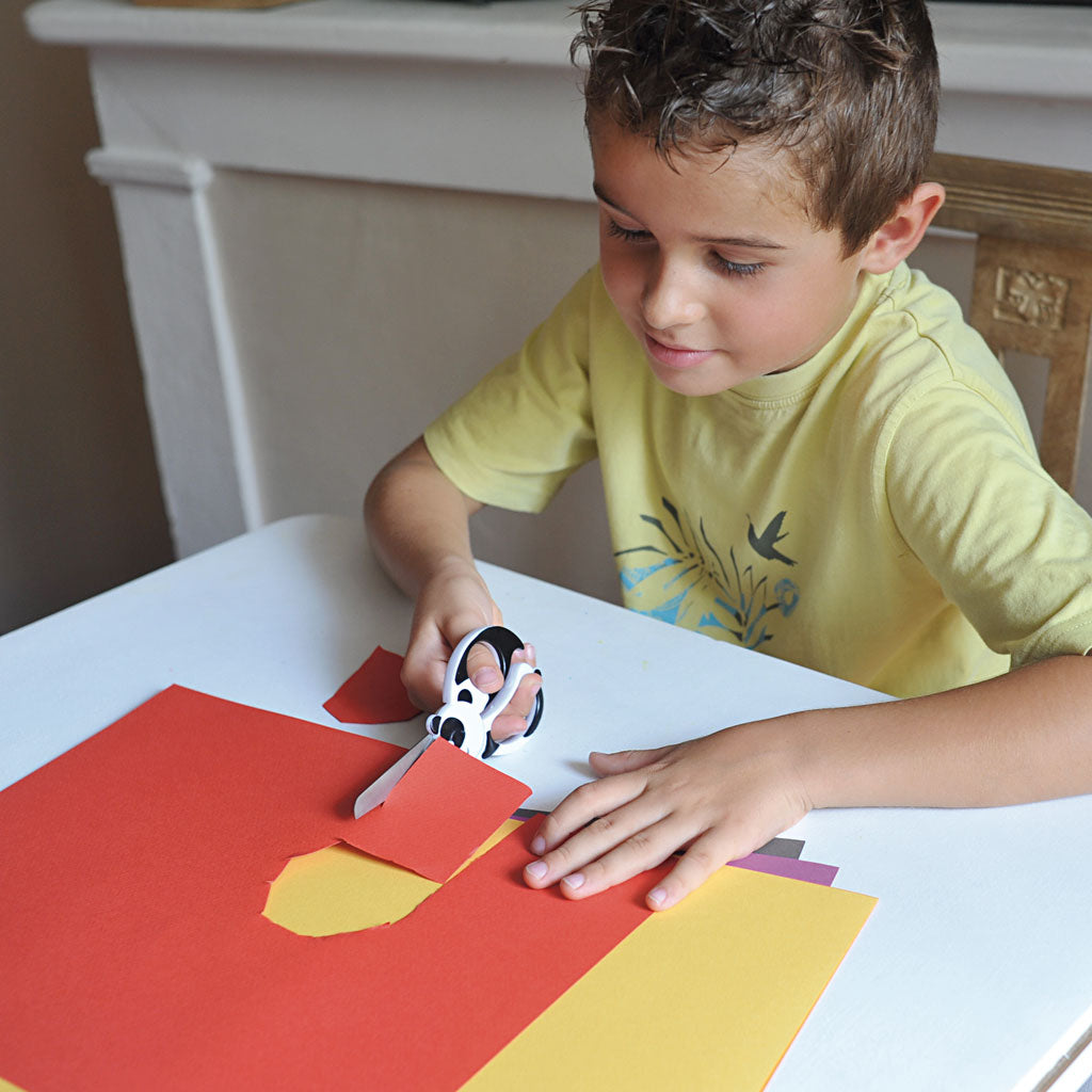 Fiskars Kinderschere mit Tiermotiv, Panda, L 13 cm, 1 Stk [HOB-1382]