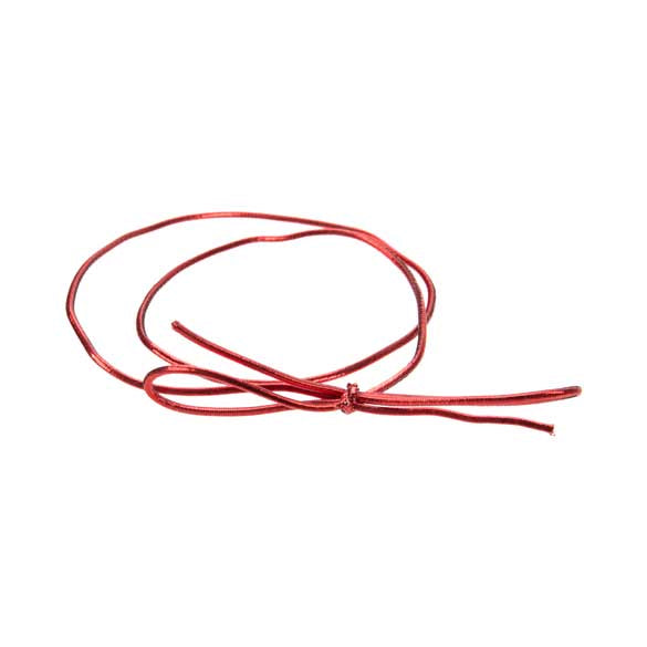 Dekogummi Metallisch Rot - 40.5cm (50 Stück) [16MR]