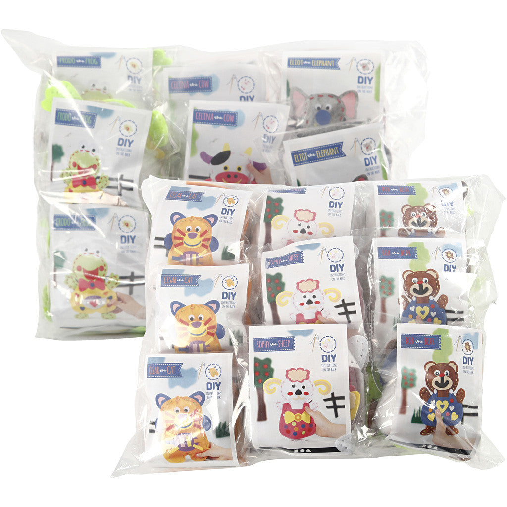 Funny Friends - Sortiment, 18 Set/ 1 Pck [HOB-100709]