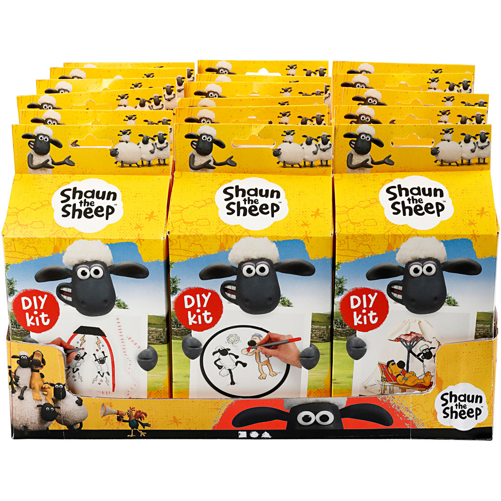 Tischdisplay mit Materialset-Sortiment, 18 Set/ 1 Pck [HOB-100795]