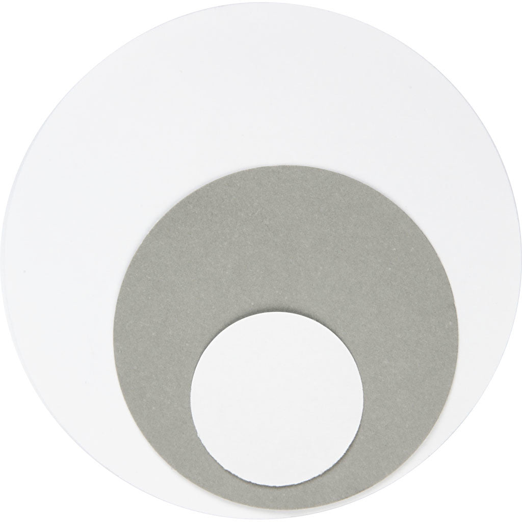 Perforatrices fantaisie, cercle, dim. 25+49+75 mm, 3 pièces/ 1 Pq. [HOB-11289]