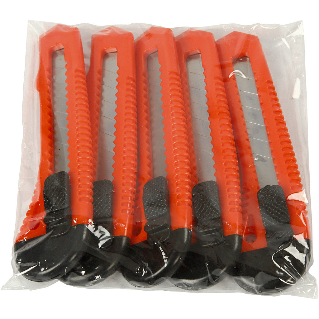 Taglierino, L: 18 mm, 5 pz/ 1 conf. [HOB-11607]