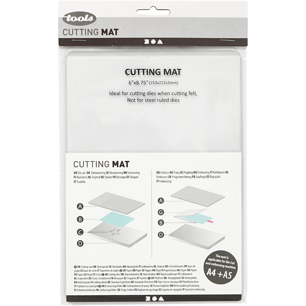 Foglio acrilico da taglio, misura 22,2x15,3 cm, spess. 3 mm, 1 pz [HOB-11800]