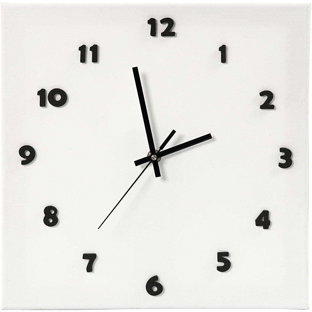 Uhrenteile und Federn, Plattenstärke max. 3mm, Schwarz, 1 Set [HOB-131240]