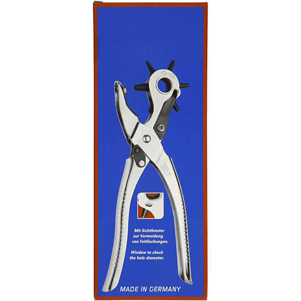 Pinza perforatrice girevole, misura buco 2-4,5 mm, 1 pz [HOB-13142]