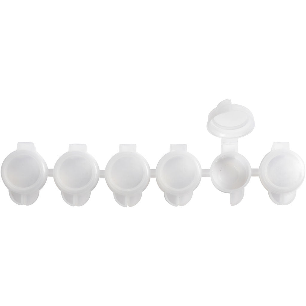 Farbbecher am Strang, 20x6 Stk/ 1 Pck [HOB-13192]