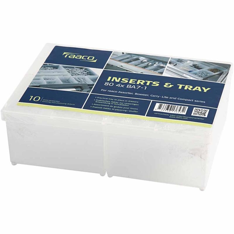 Einsetz-Box, Nr. BA7-1, H 80 mm, Größe 109x79 mm, 4 Stk/ 1 Pck [HOB-13410]