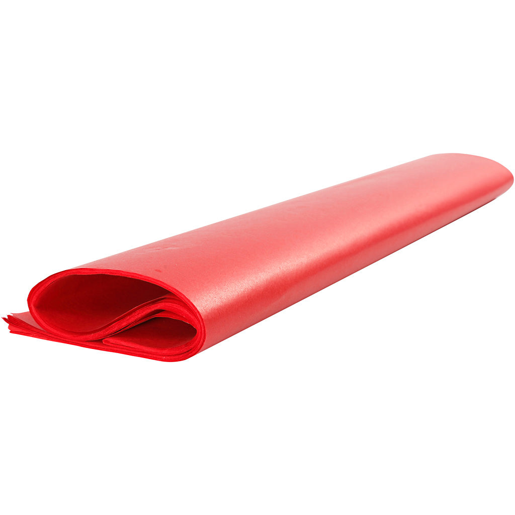 Seidenpapier Rot 50x70cm | 14g (25 Bl.) [HOB20863]