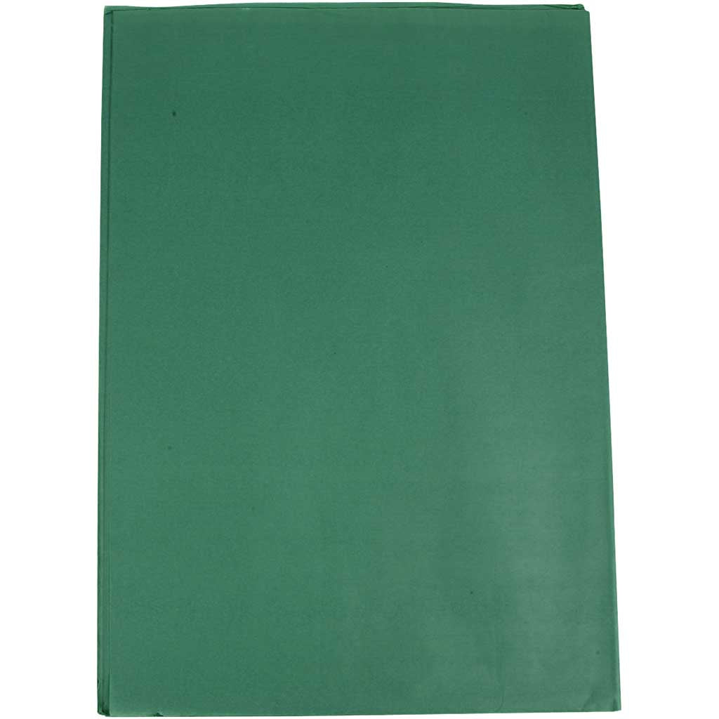Tissue Paper, sheet 50x70 cm,  14 g, green, 25sheets [HOB20867]