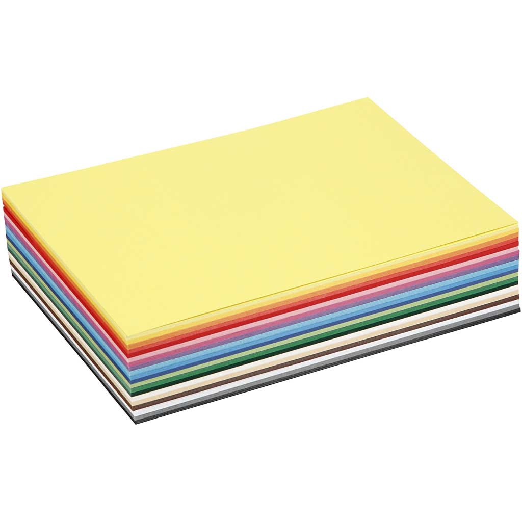 Creative Card, A5 148x210 mm,  180 g, asstd colours, 60mixed sheets