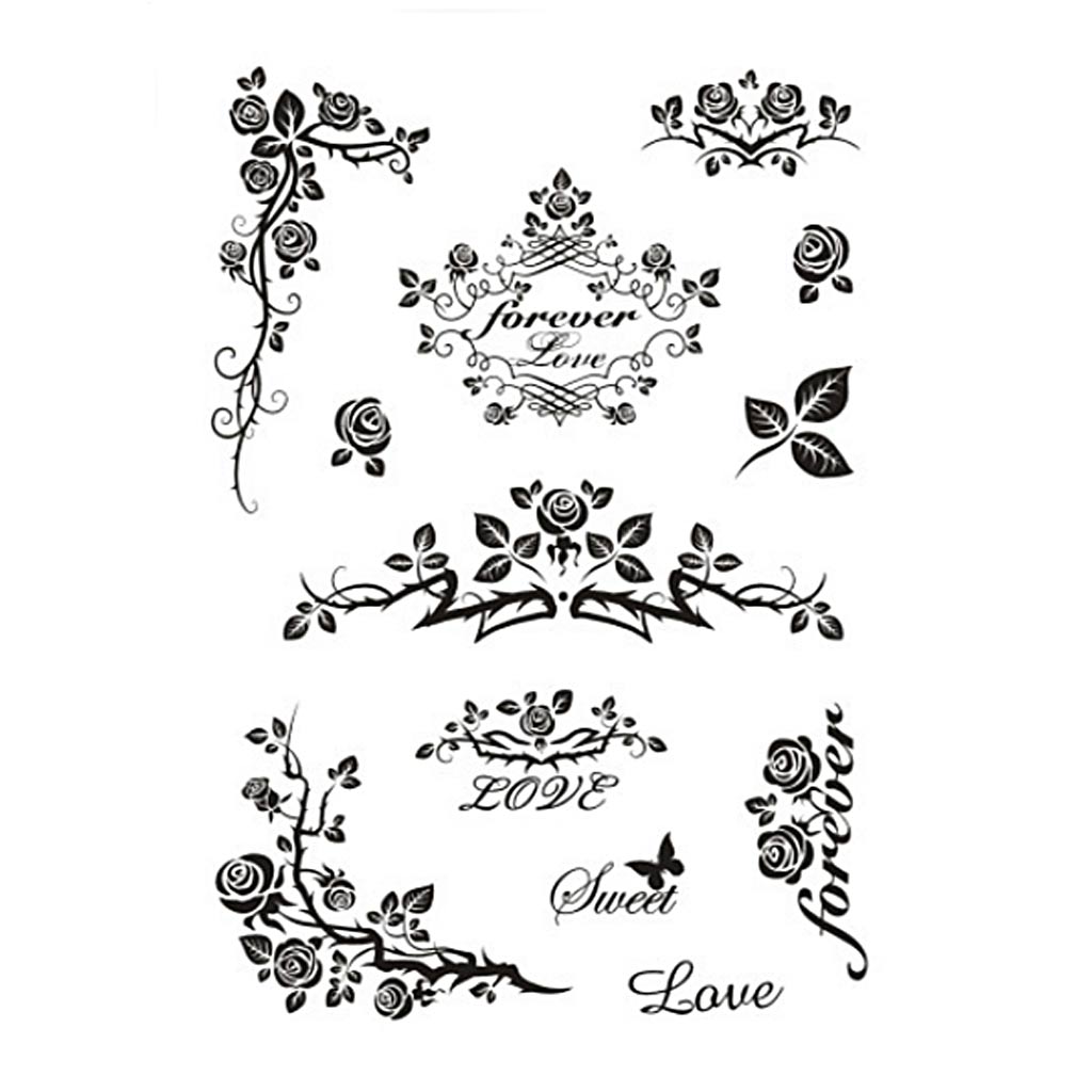 Clear Stamps, forever, sheet 11x15,5 cm, 1 sheet