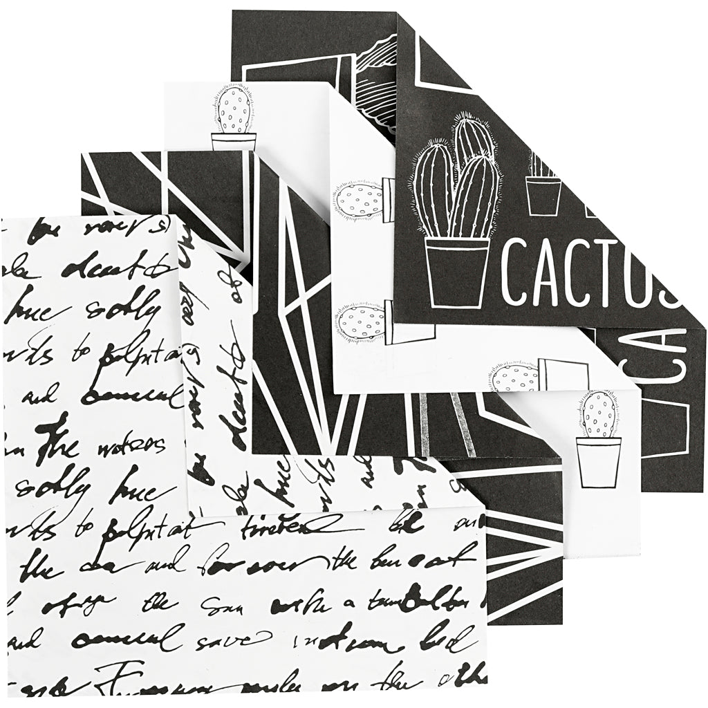 Origami Paper, size 10x10 cm, 80 g, 40 sheet