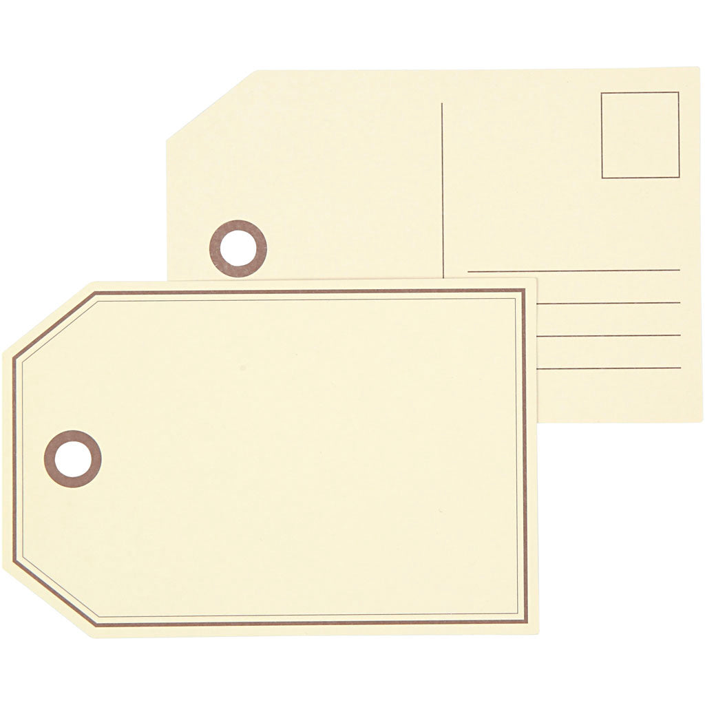 Gift Tags / Post Cards, size 15x10 cm, 300 g, 10 pc